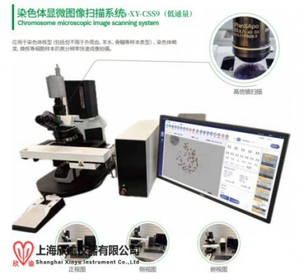 上海欣諭XY-CSS9染色體顯微圖像掃描系統(tǒng)，微核分析畸變分析功能低通量9片聯(lián)動(dòng)分析染色體系統(tǒng)
